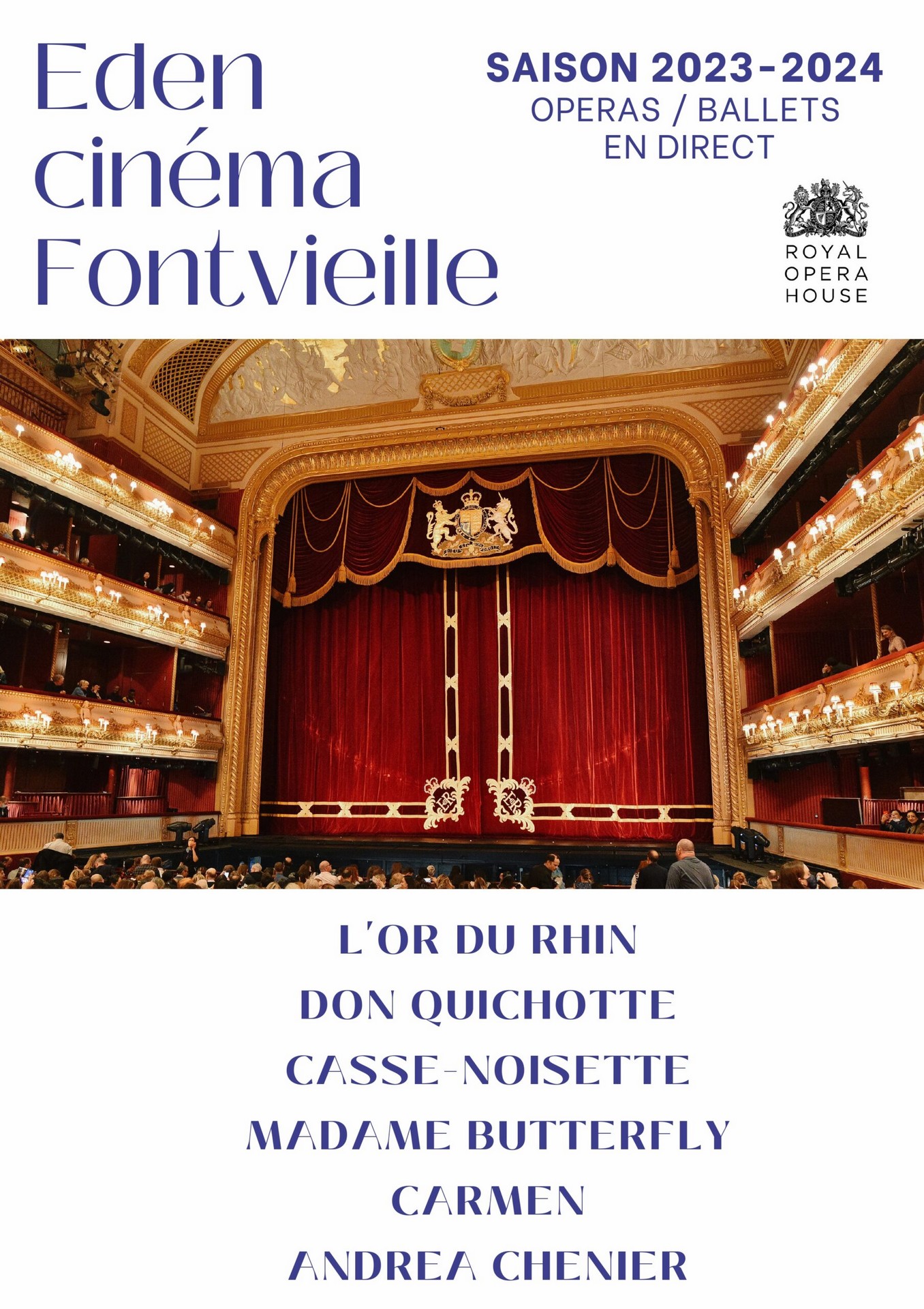 Saison Cinéma Live - Opéras et Ballets  France Provence-Alpes-Côte d'Azur Bouches-du-Rhône Fontvieille 13990