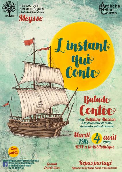 Balade contée : Linstant qui conte