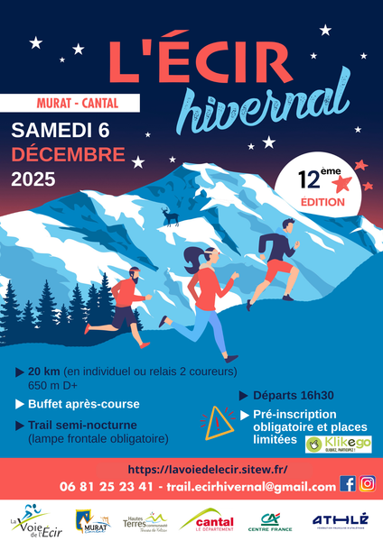Trail de l'écir hivernal