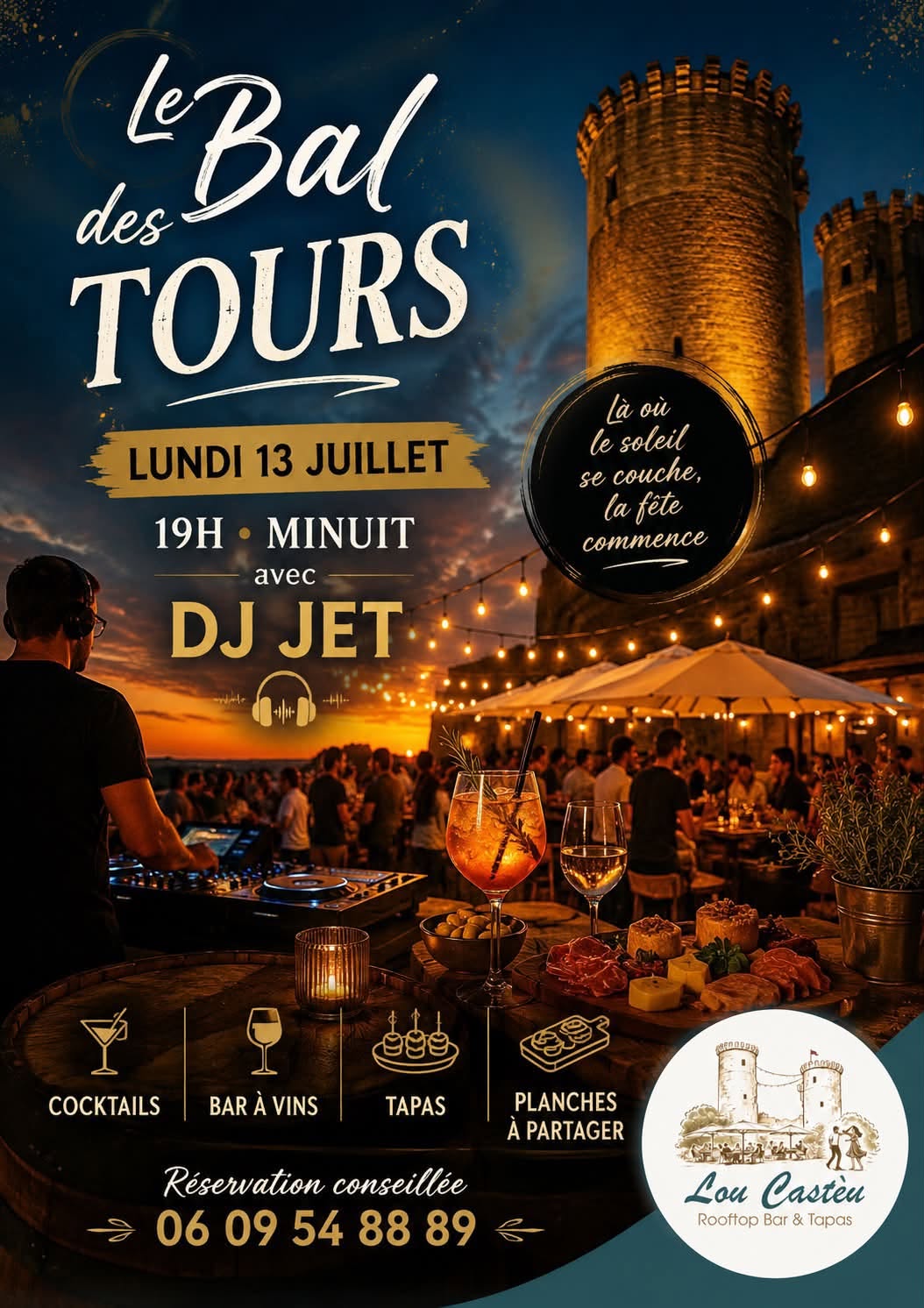 "Le Bal des Tours" à Lou Casteu