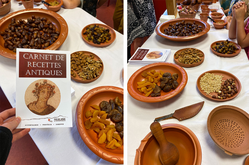 Atelier en famille « Les saveurs romaines, un programme gourmand ! » | Musée de Gergovie