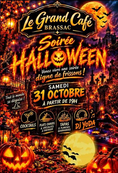Soirée Halloween au Grand Café