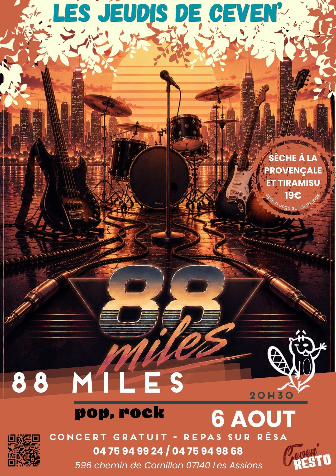 Concert : 88 Miles