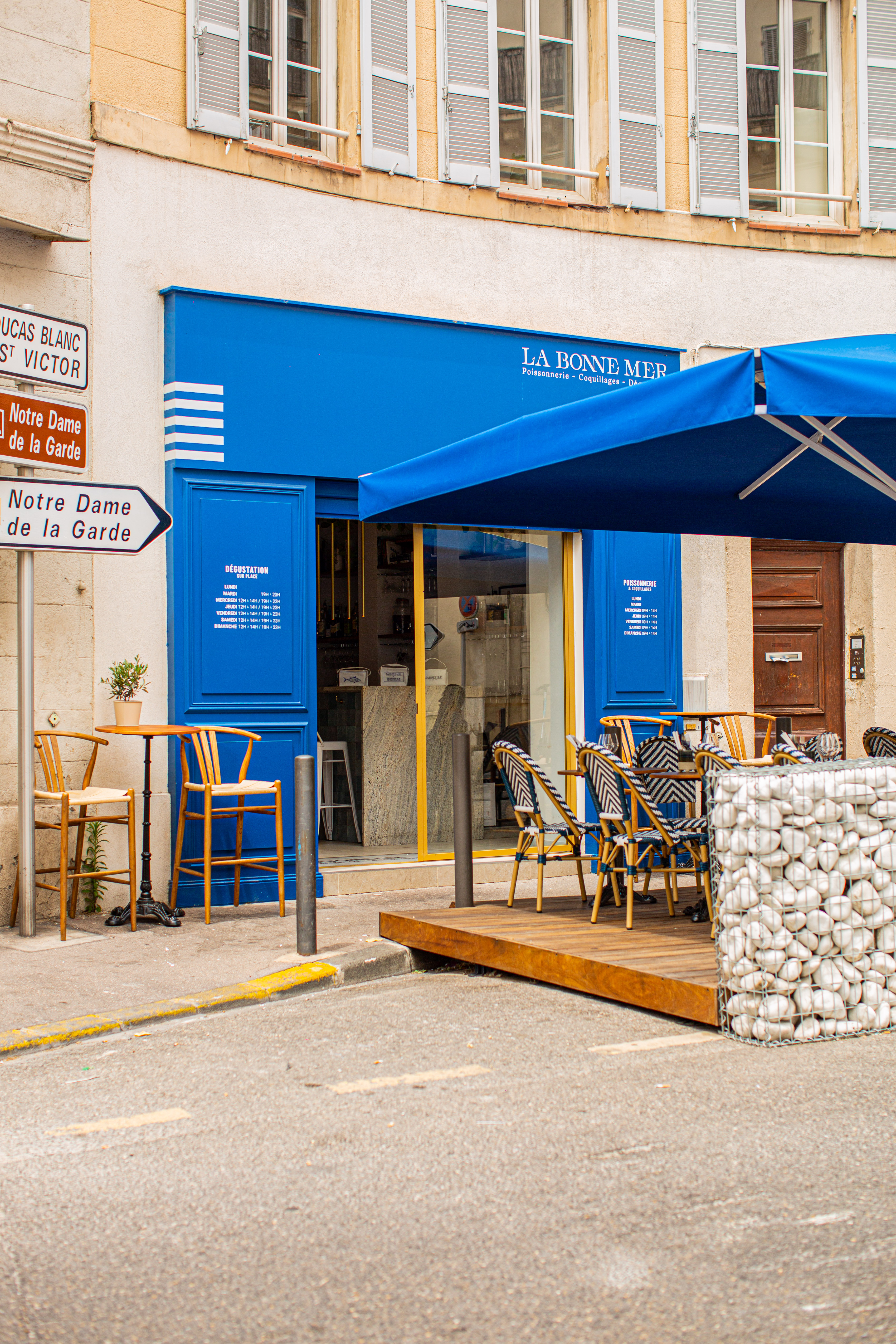 La Bonne Mer poissonnerie coquillages dégustation