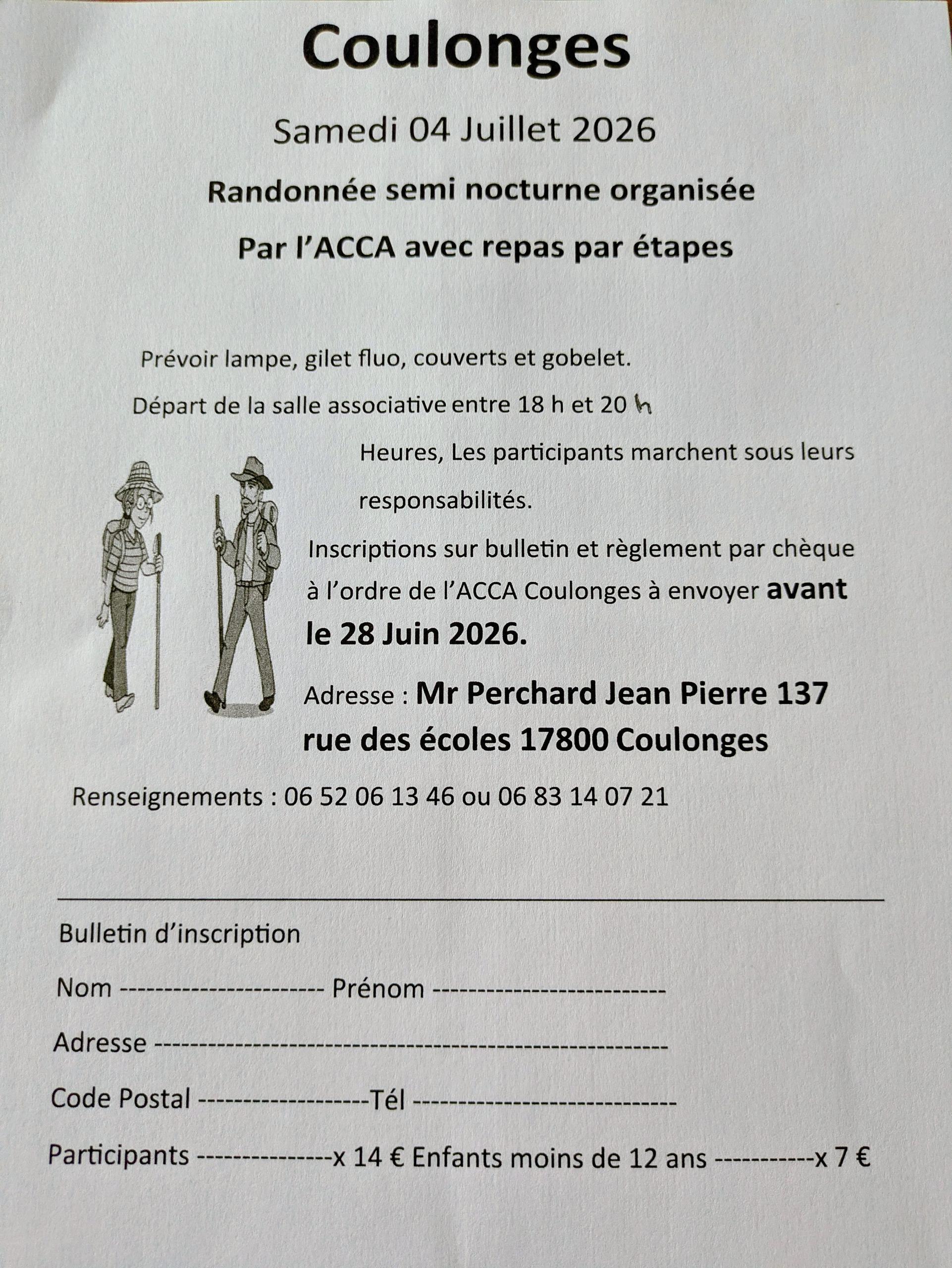 Randonnée des chasseurs