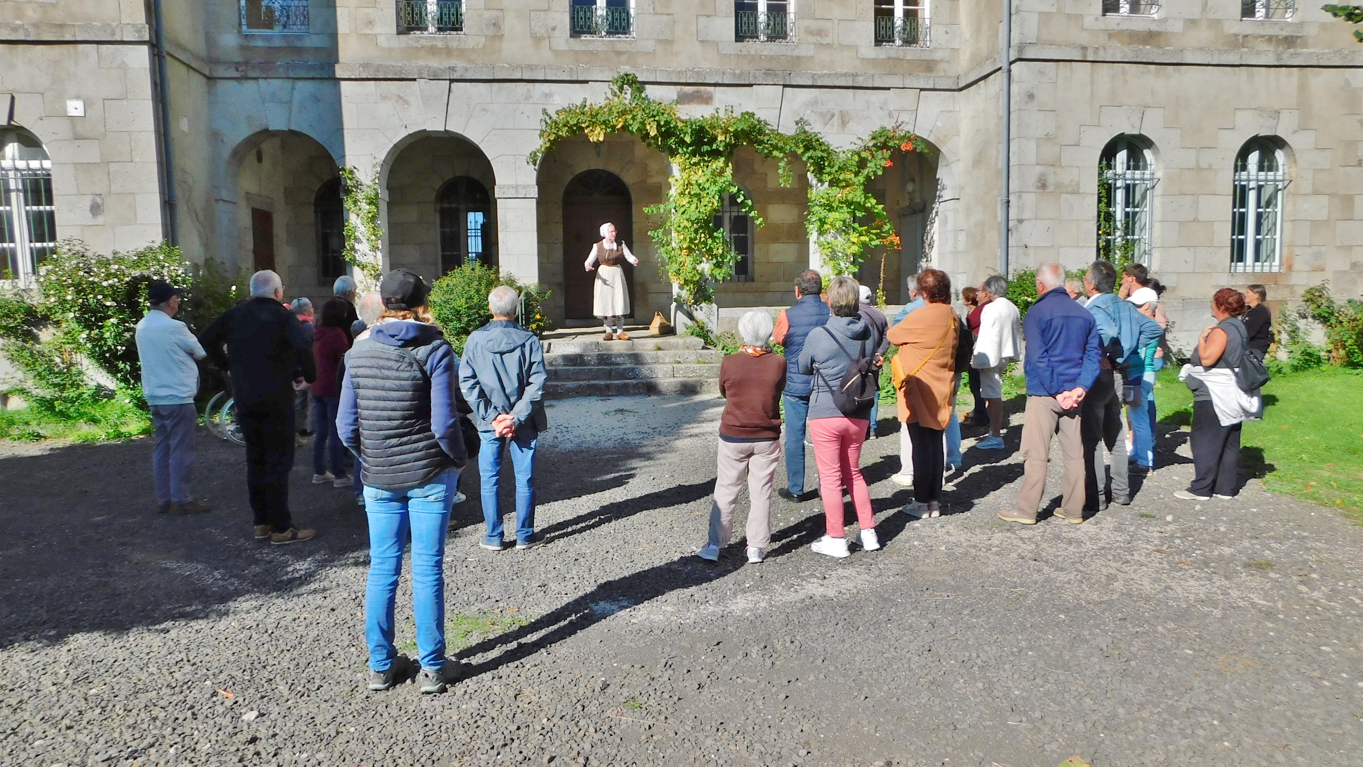 Visite guidée avec Marie-Léontine