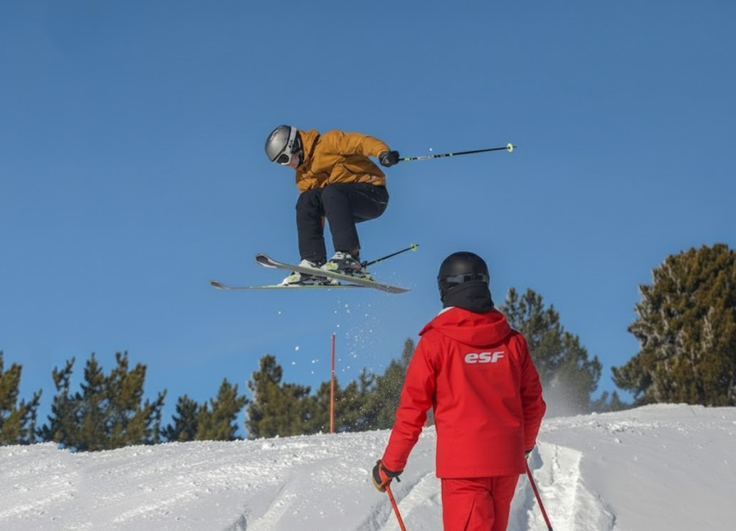 Initiation au freestyle avec l'ESF