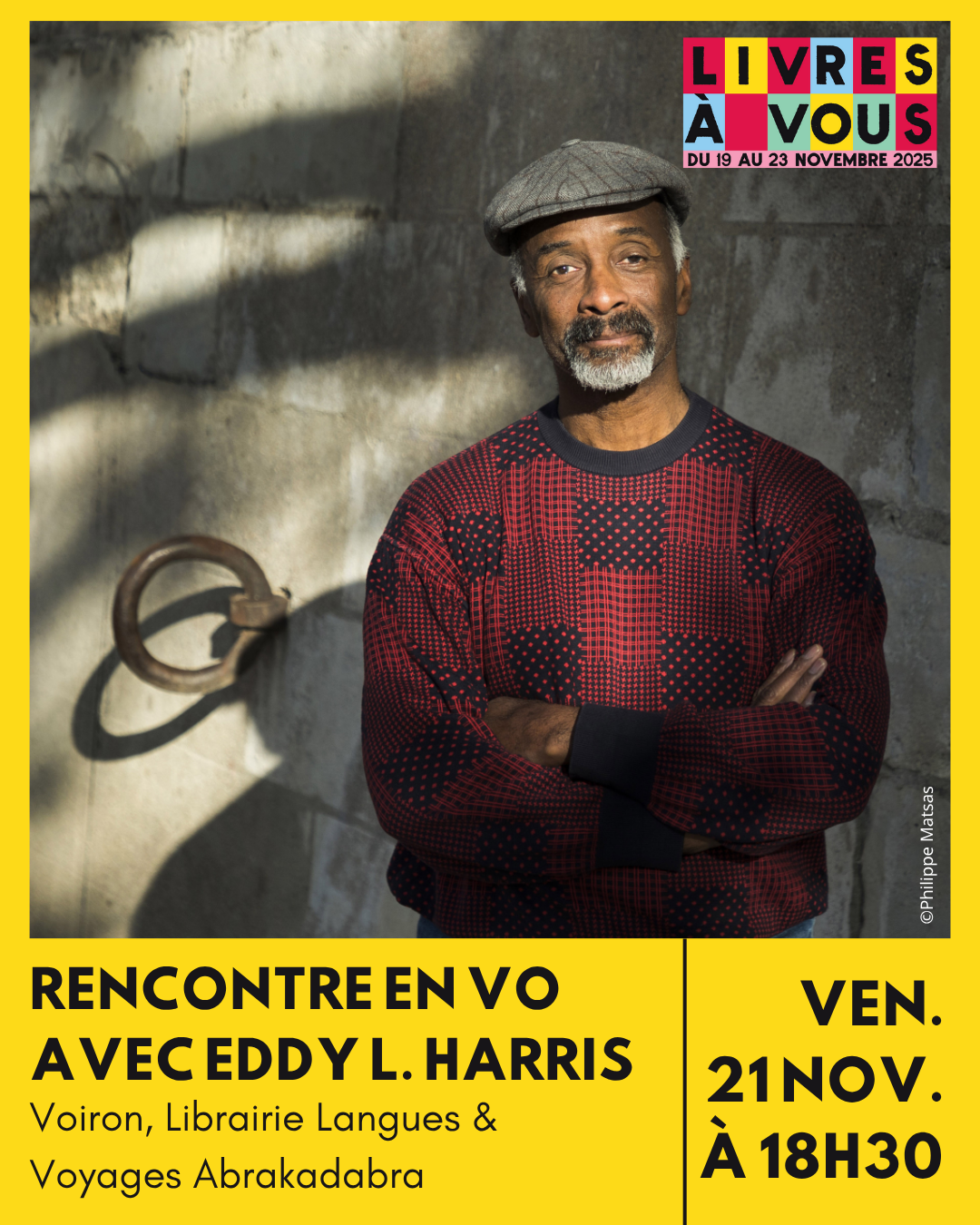 Rencontre en VO avec Eddy L. Harris_Voiron