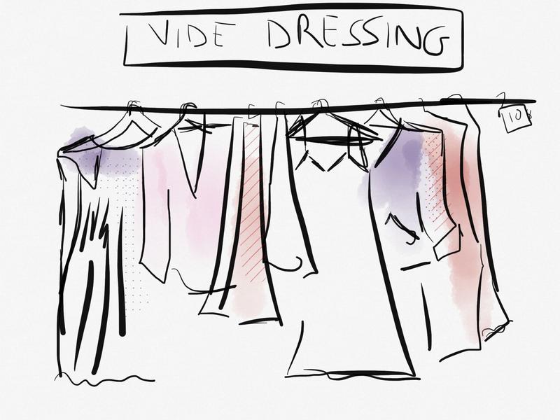 Vide-dressing