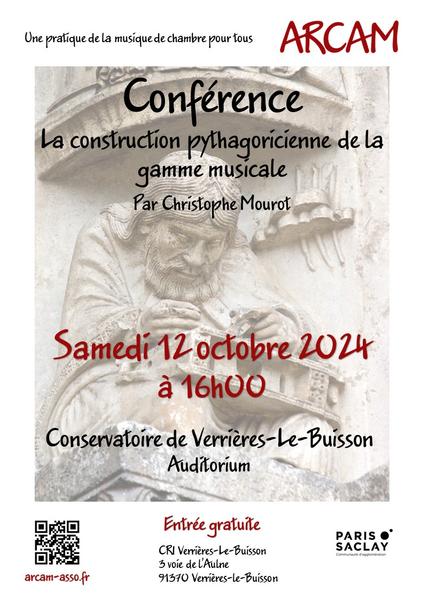 Conférence humoristique sur la gamme pythagoricienne 