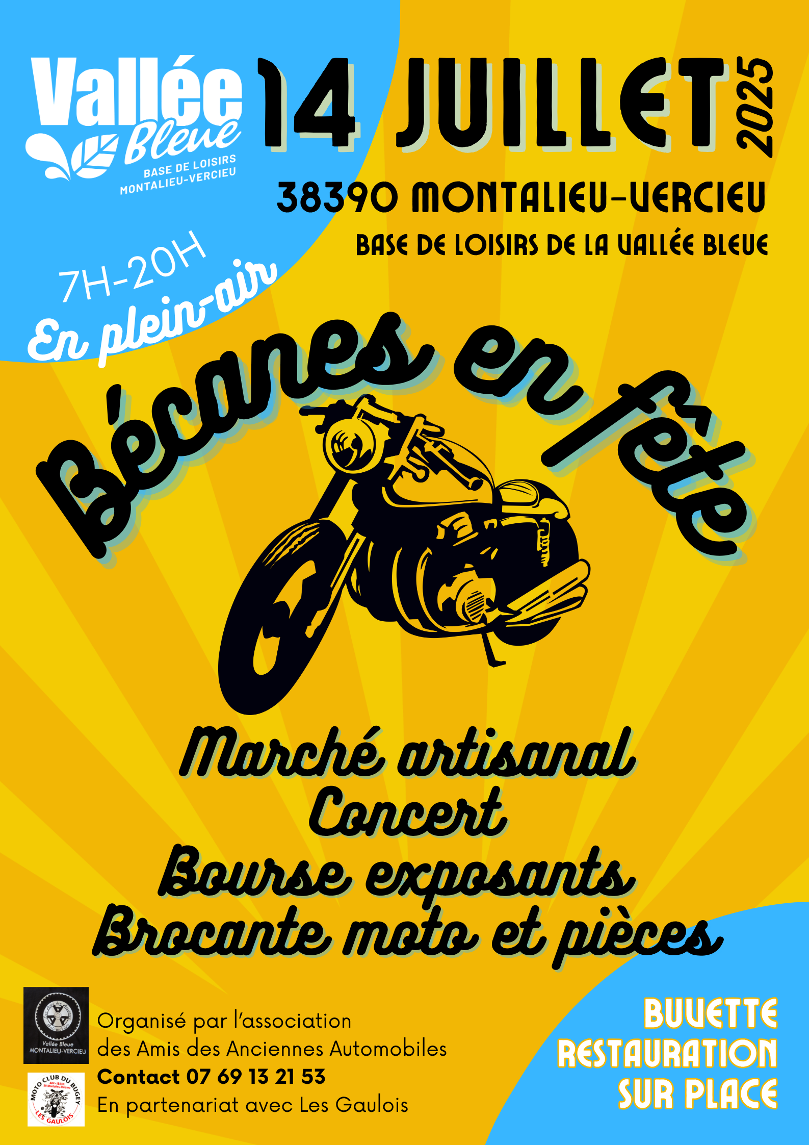Bécanes en fête à Montalieu-Vercieu