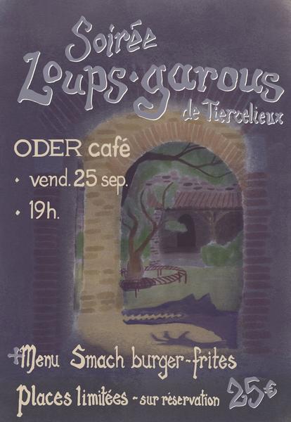 Soirée loups garous à l'Oder café