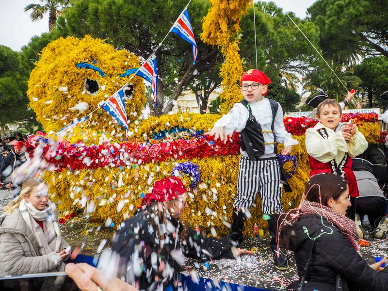 Fête du Mimosa à Sainte-Maxime