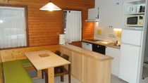 Vue sur le coin cuisine
