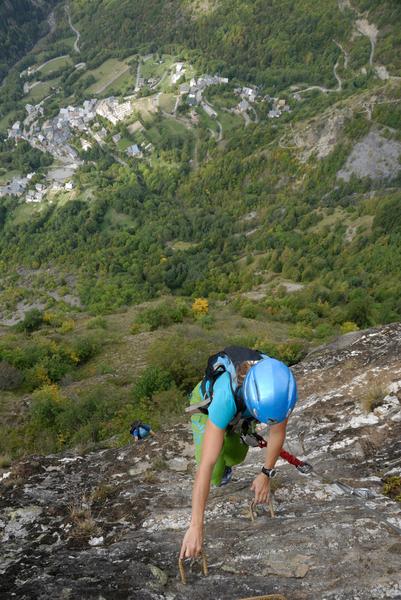 Via Ferrata Les Perrons - Niveau Sportif_Saint-Christophe-en-Oisans