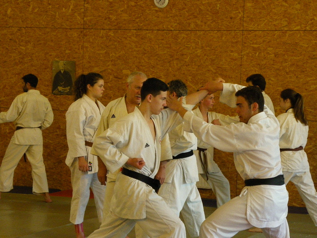 Initiation karaté en famille