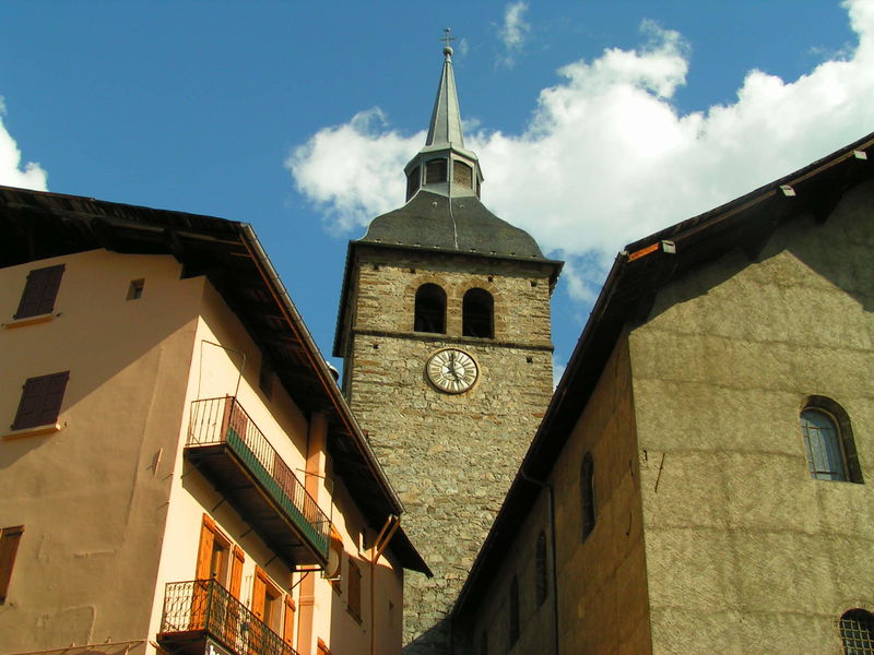 Eglise et quartier de Beaufort