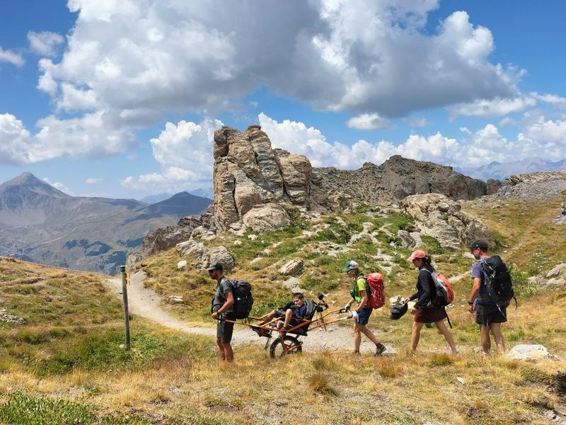 Randonnée accompagnée en Joelette