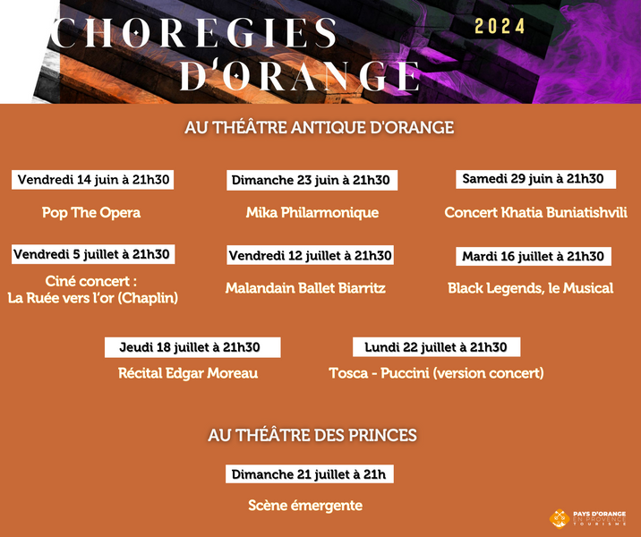 Chorégies d’Orange : Pop the Opera - Orange