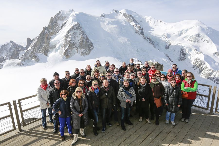 Sommet Aiguille du Midi - Chamonix Seminaires