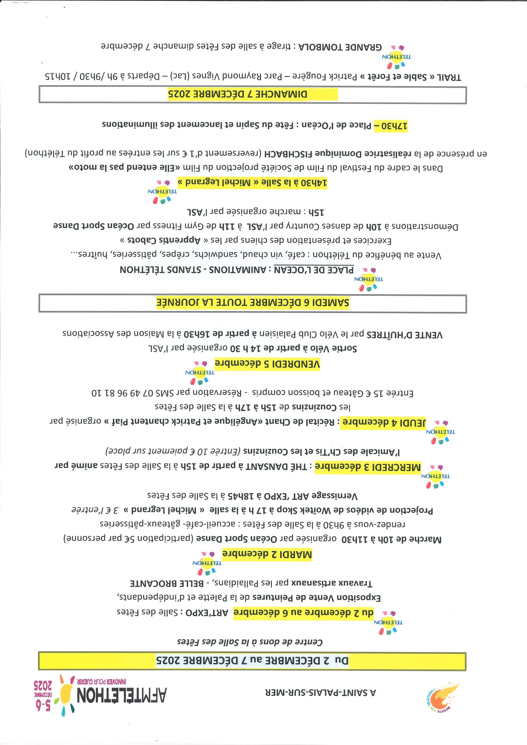 Téléthon - Exposition