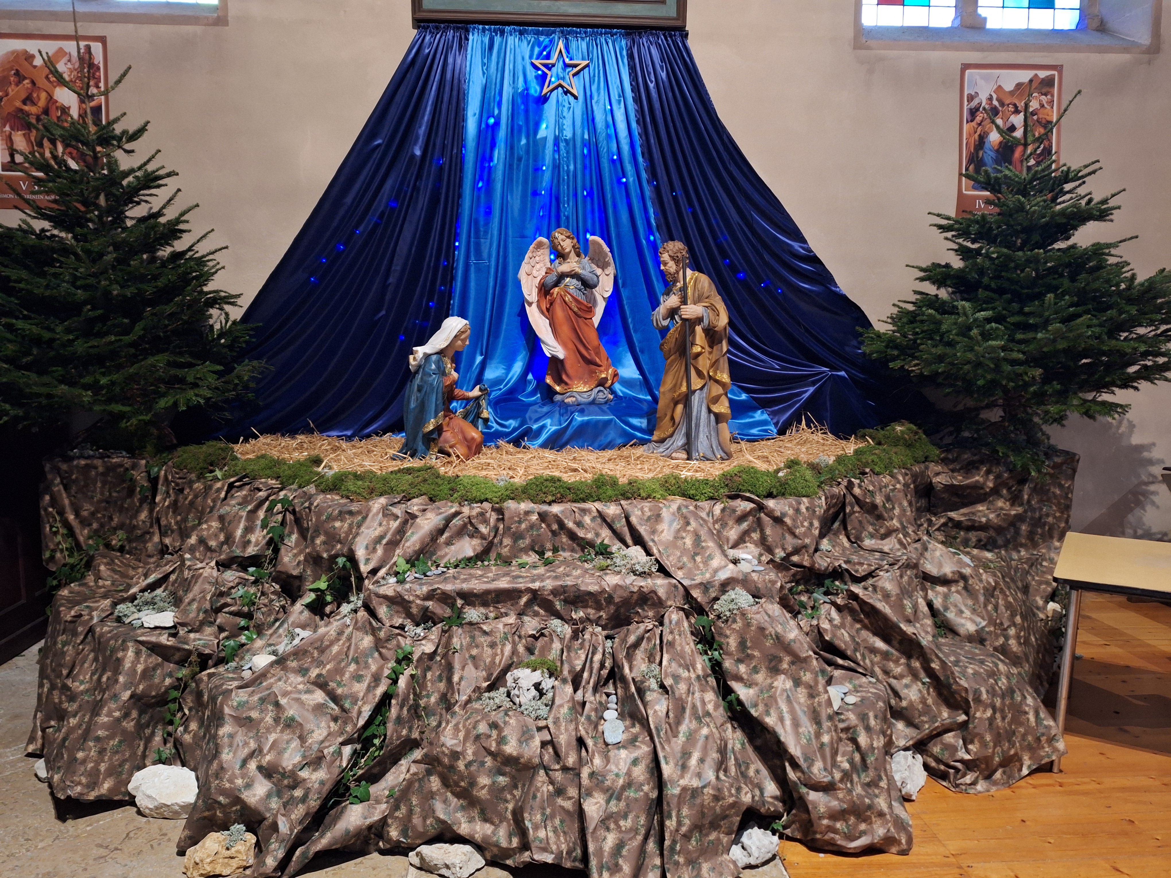 La crèche à l'Eglise Saint Léger d'Oyonnax_Oyonnax