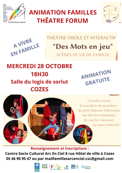 Théâtre "des mots en jeu"