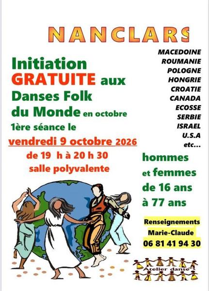 Initiation Danses Folk du monde