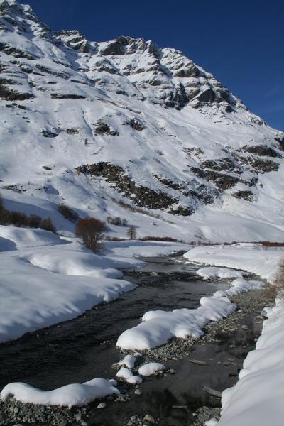 Sortie raquettes - Évasion hivernale entre rivière et forêt_Val-Cenis