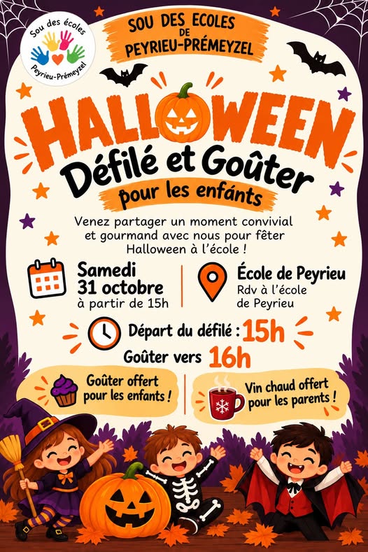 Défilé des petits monstres
