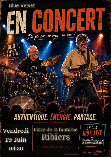 Les Estivales Ribieroises - Duo Blue Velvet