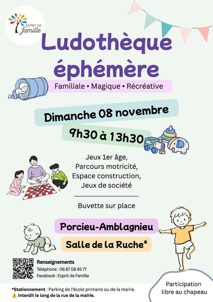 Ludothèque éphémère