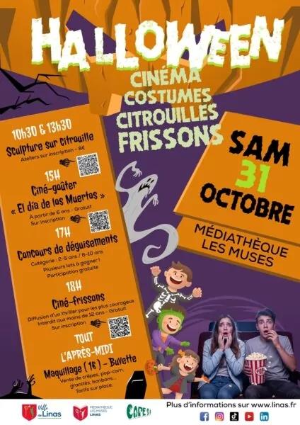 Halloween u00e0 la Mu00e9diathu00e8que_Linas