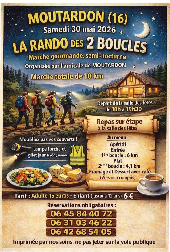 Marche gourmande semi-nocturne