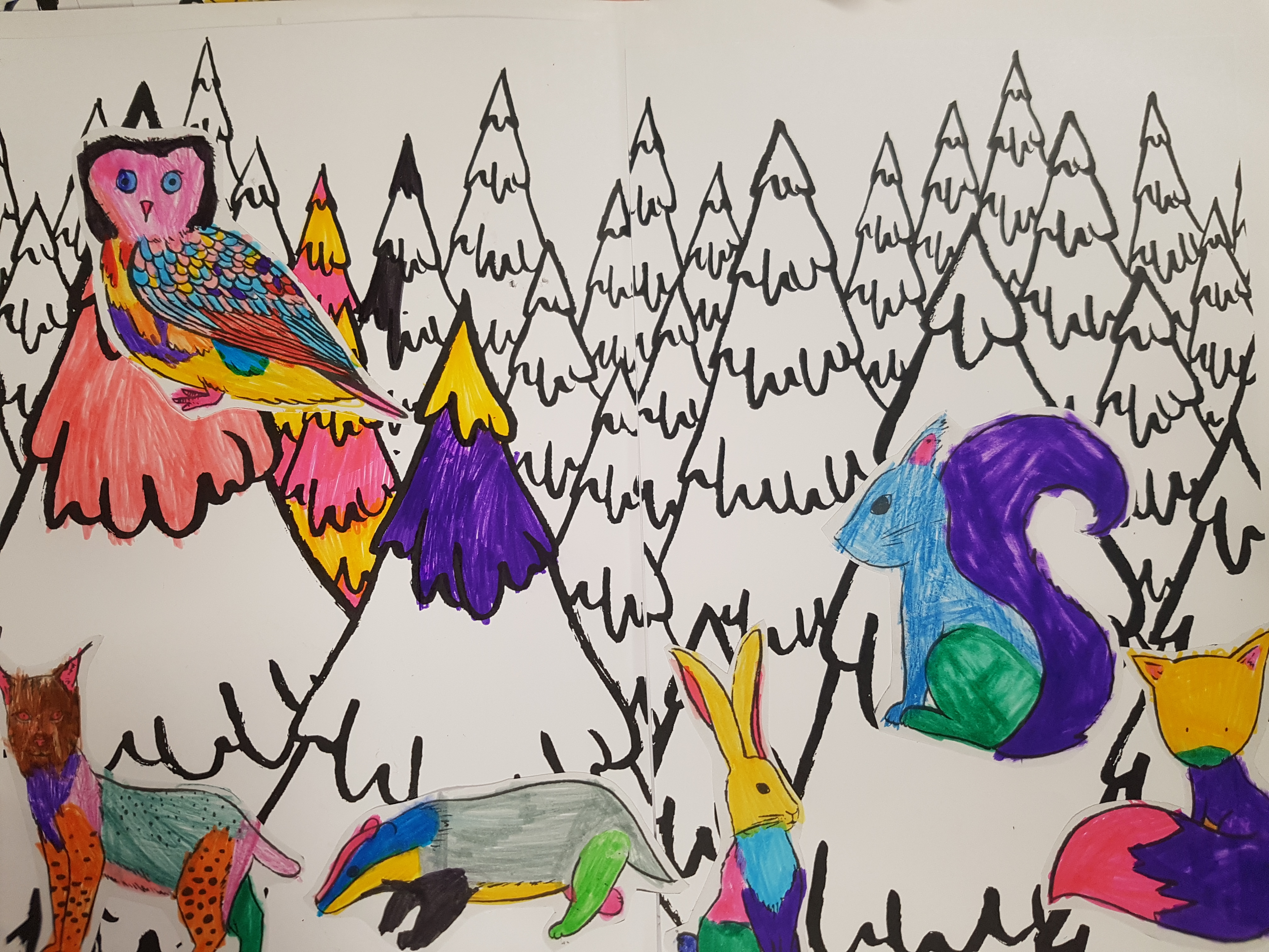 Atelier « Mon carnet des animaux de la forêt »_Valserhône