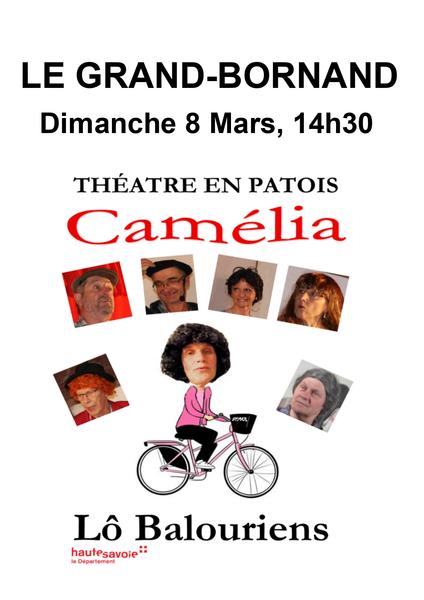 Représentation théâtrale patoisant : Camélia_Le Grand-Bornand