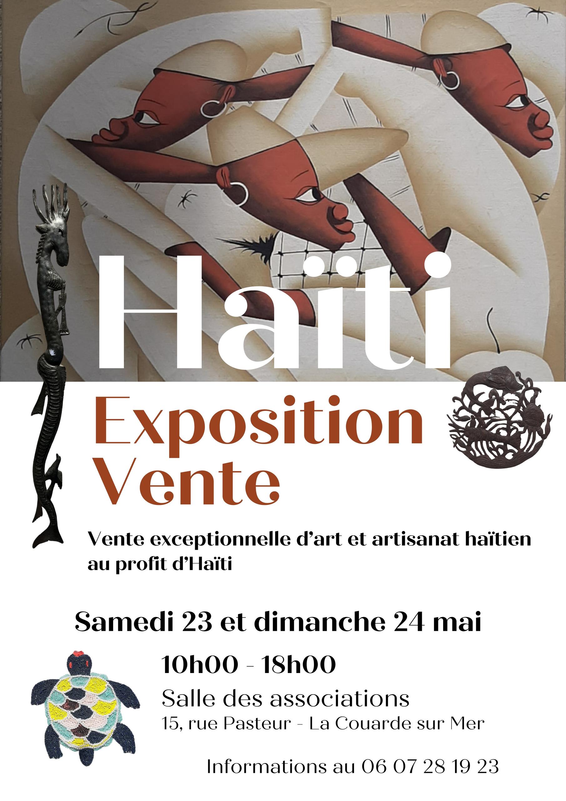 Exposition vente au profit d'Haïti