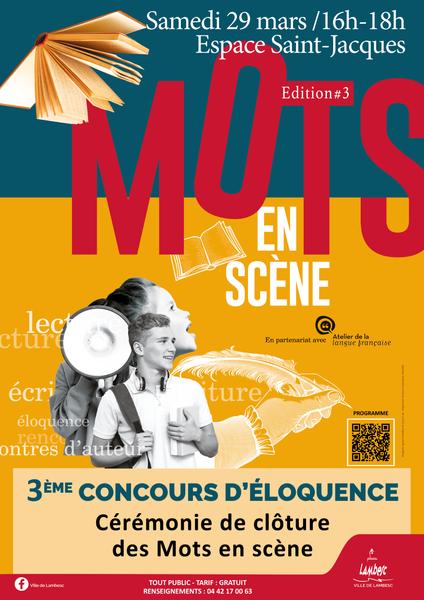 Mot en scène #3 : Concours d'éloquence