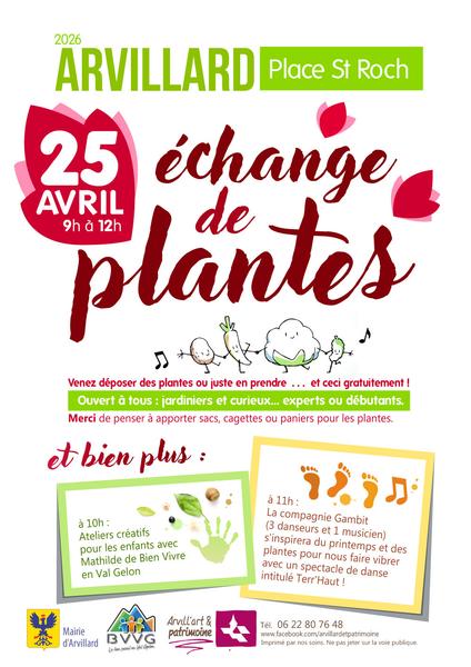Échange de plantes