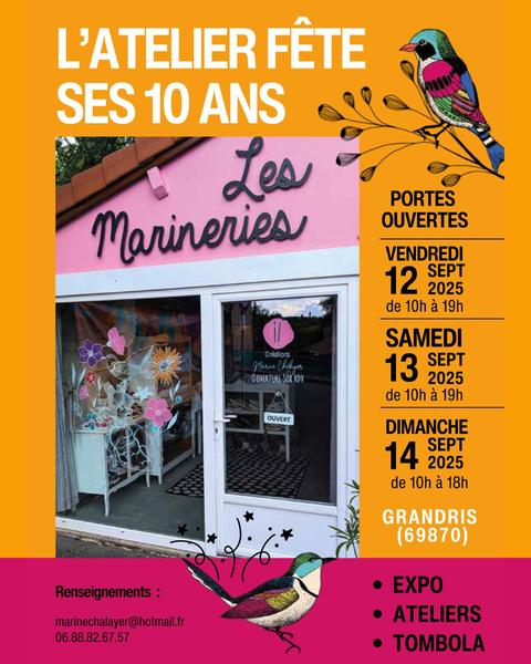 Les Marineries L\'Atelier fête ses 10 ans