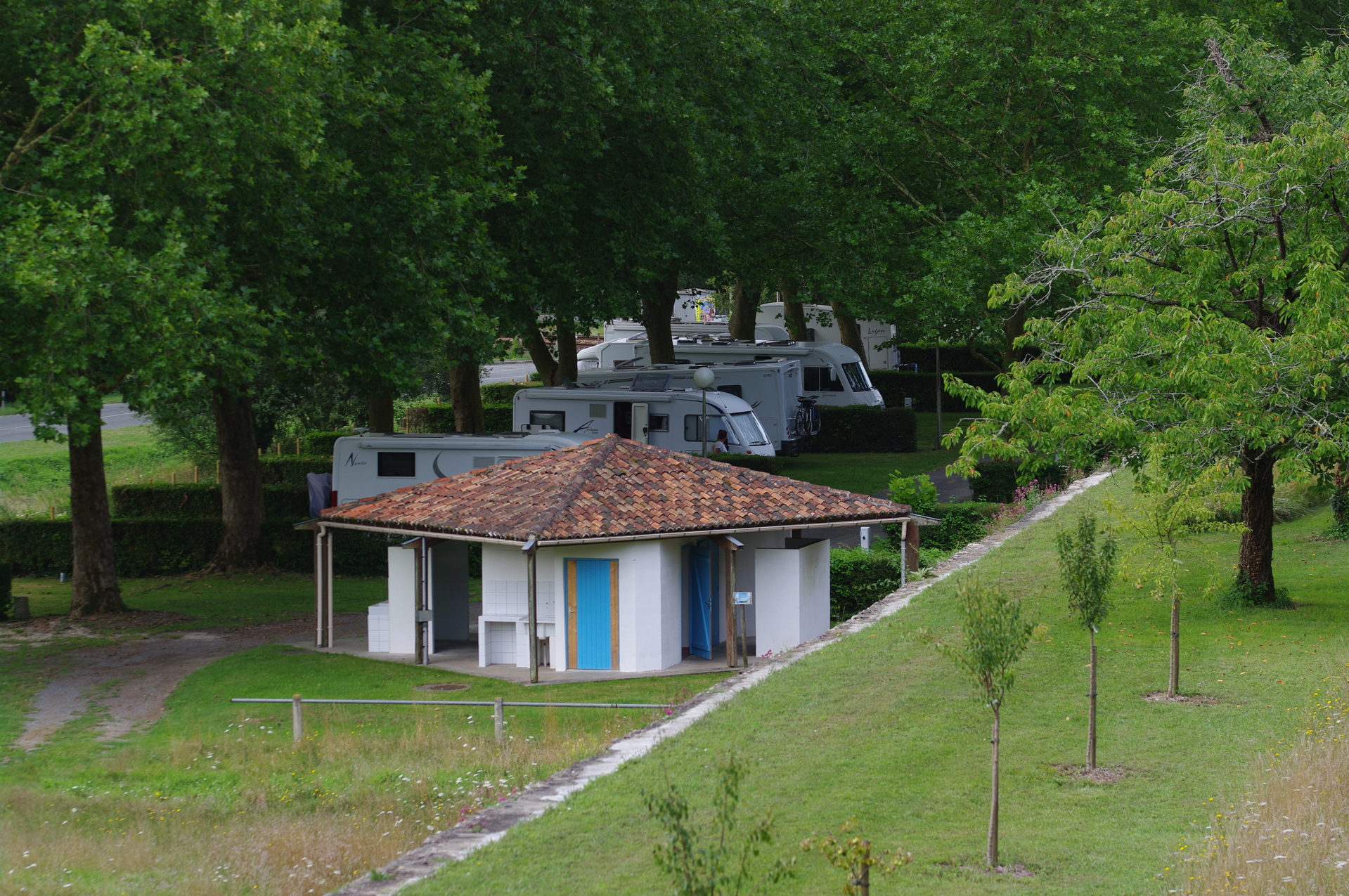 Aire d'accueil de camping-cars - Taillebourg