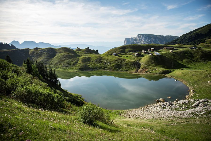 Hiking : le Lac de Lessy 1730m