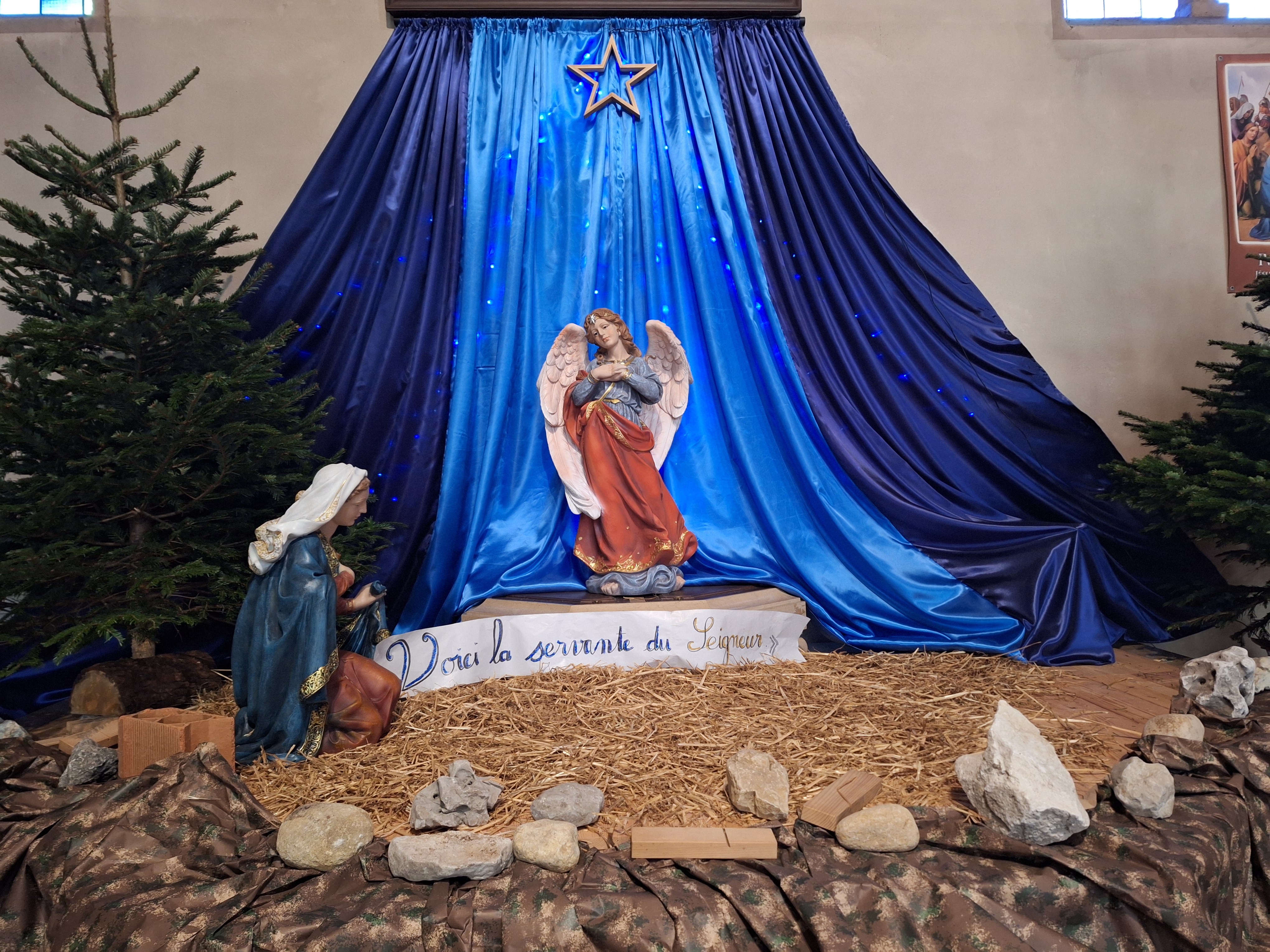 La crèche à l'Eglise Saint Léger d'Oyonnax_Oyonnax