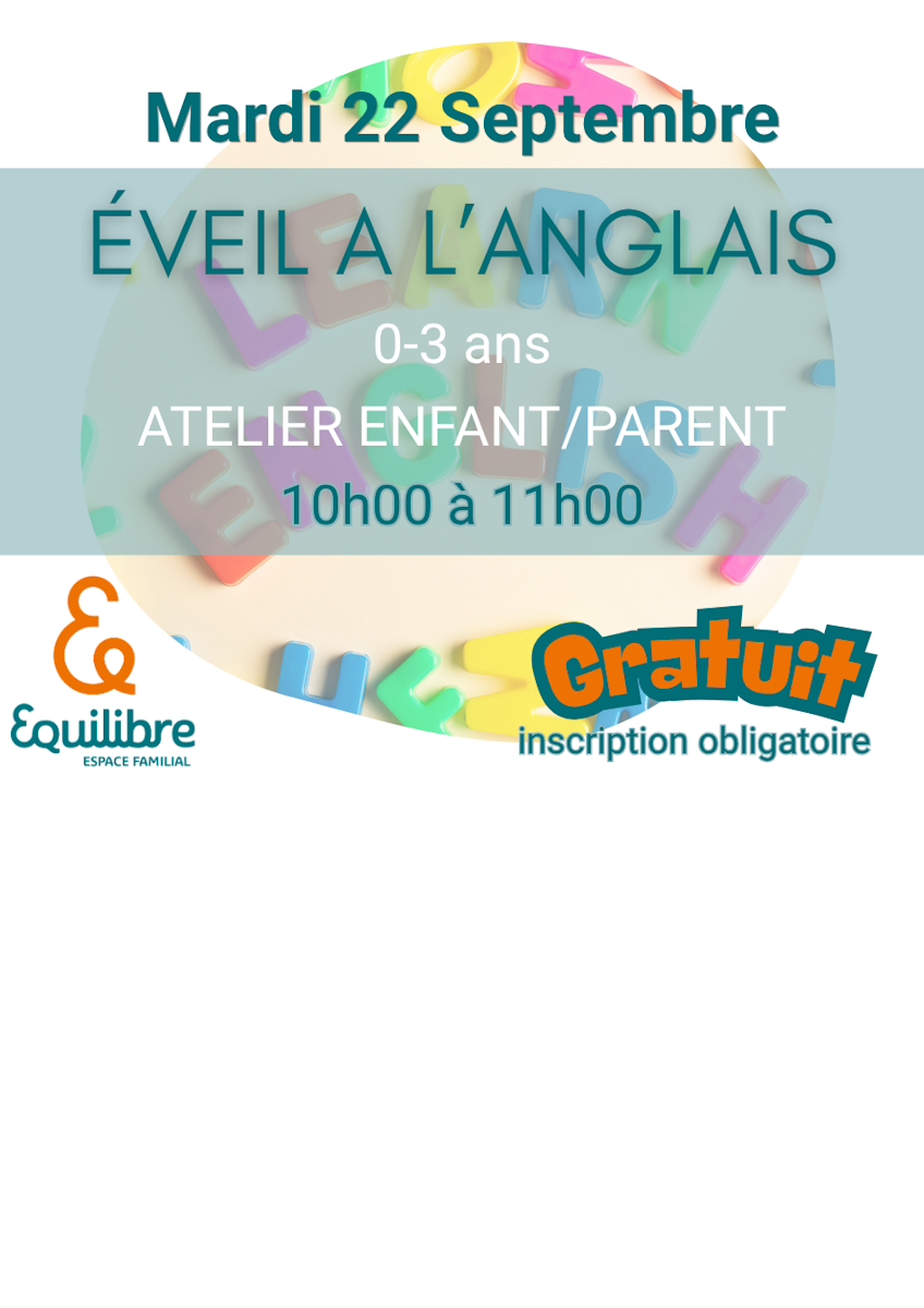 Éveil à l'anglais