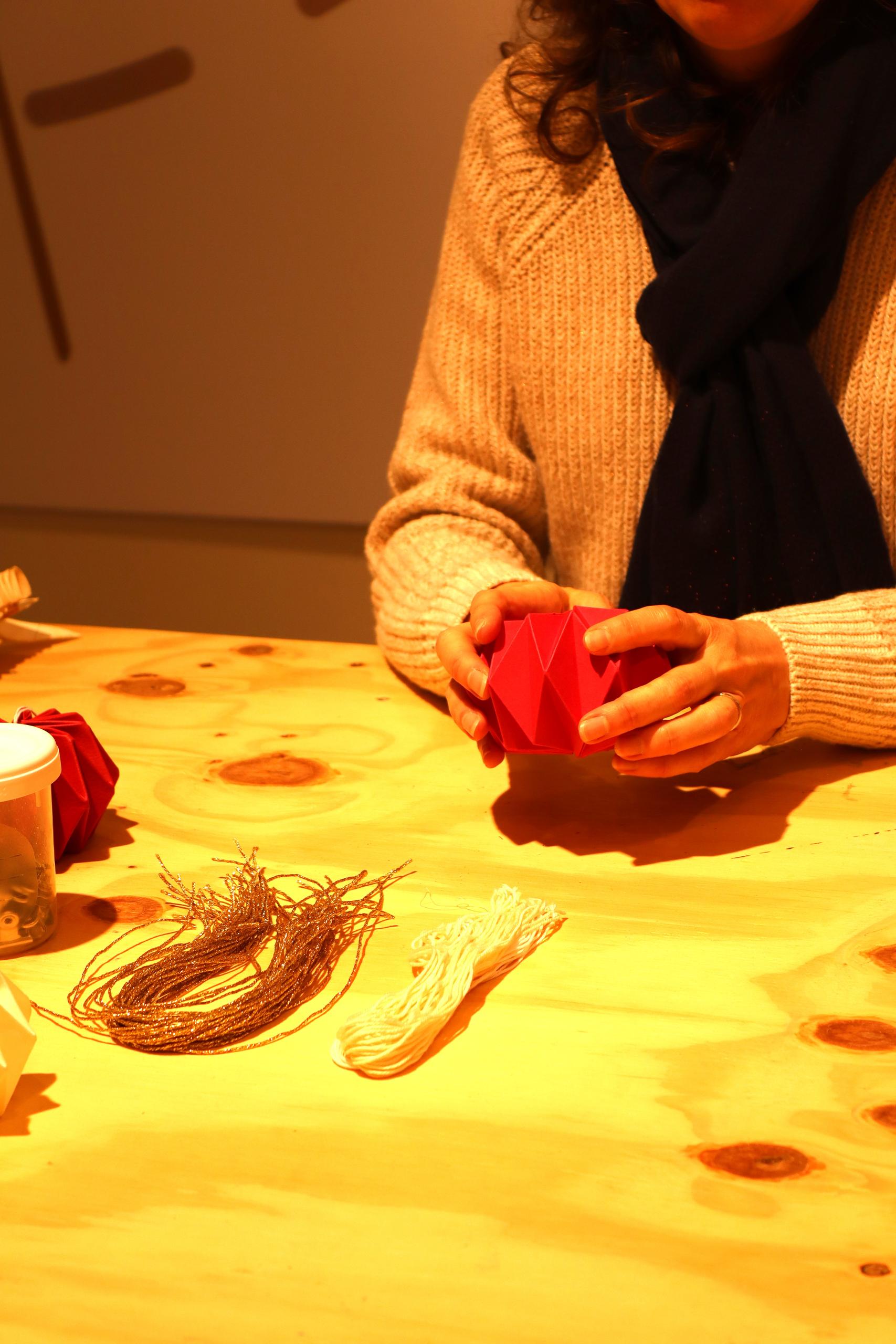 Workshop pliage - Fabriquer votre vase origami