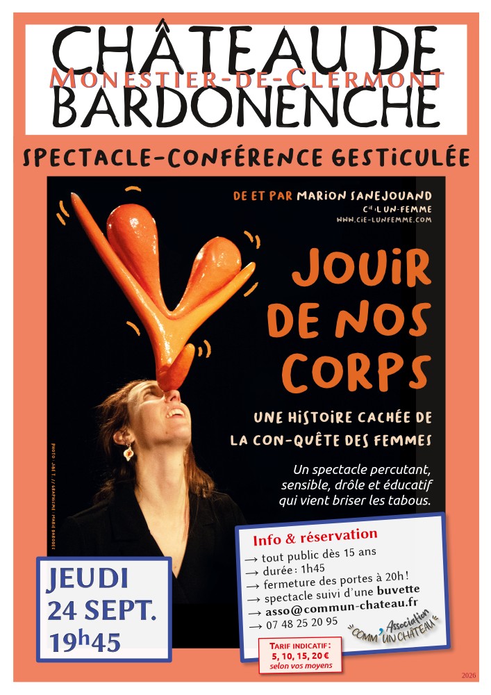 Affiche Jouir de nos corps
