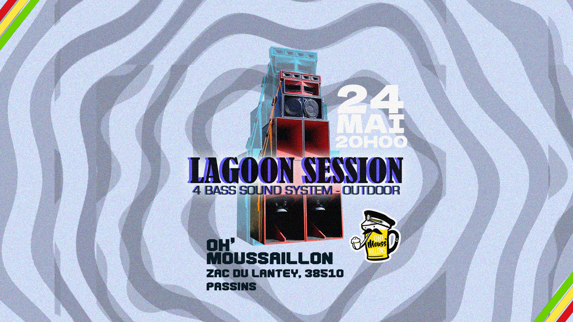 Soirée reggae et dub aux Balcons du Dauphiné - Passins - bar "Oh! Mouss'aillon…