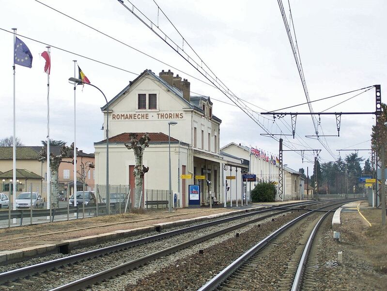 Gare SNCF Romanèche-Thorins