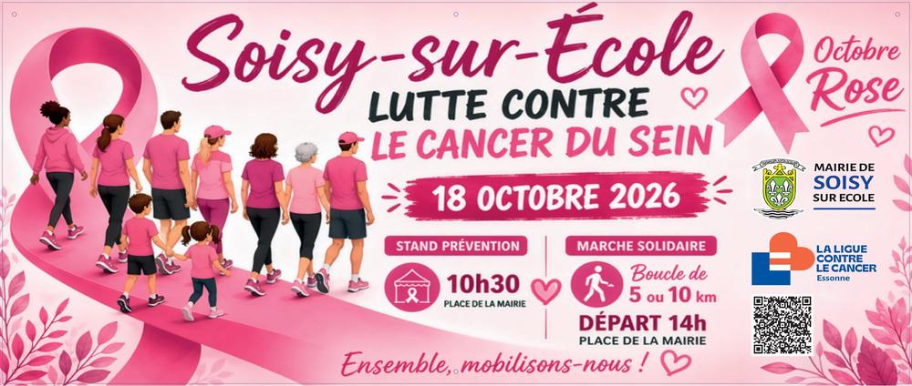 Octobre rose u00e0 Soisy-sur-u00c9cole u2013 ensemble contre le cancer du sein_Soisy-sur-u00c9cole