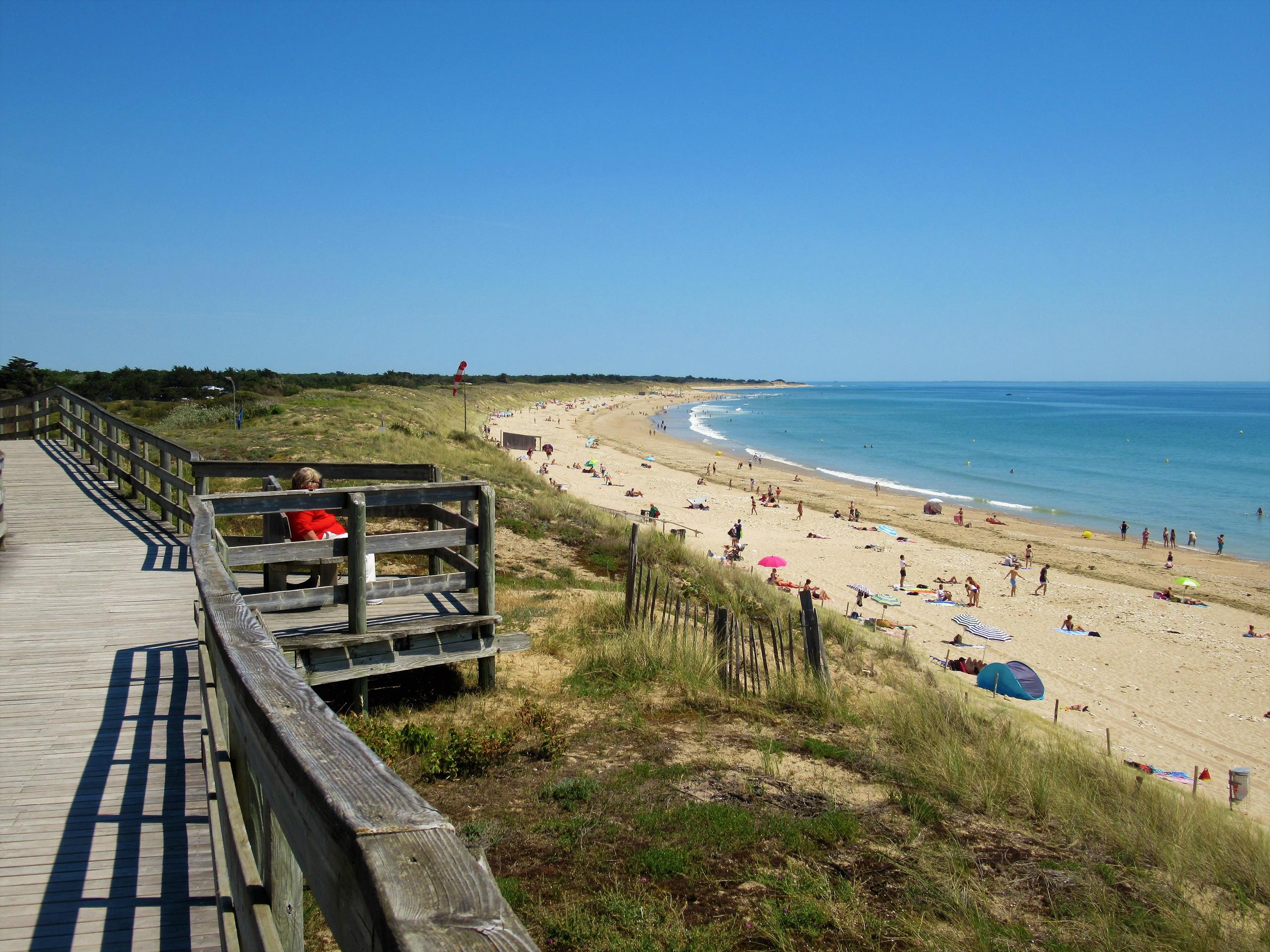 Parcours poussette au Bois-Plage-en-Ré